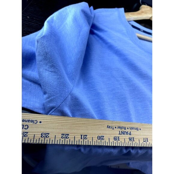 GAP Mens Blue Henley T-Shirt XXL Lightweight Cotton Blend Casual Top MSRP $34.95 - Picture 7 of 7